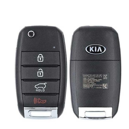 Oem OEM: NEW: Kia Optima (2016-2018) 4-Button Flip Key / PN: 95430-G5010 / SY5JFRGE04 RFK-KIA-G5010